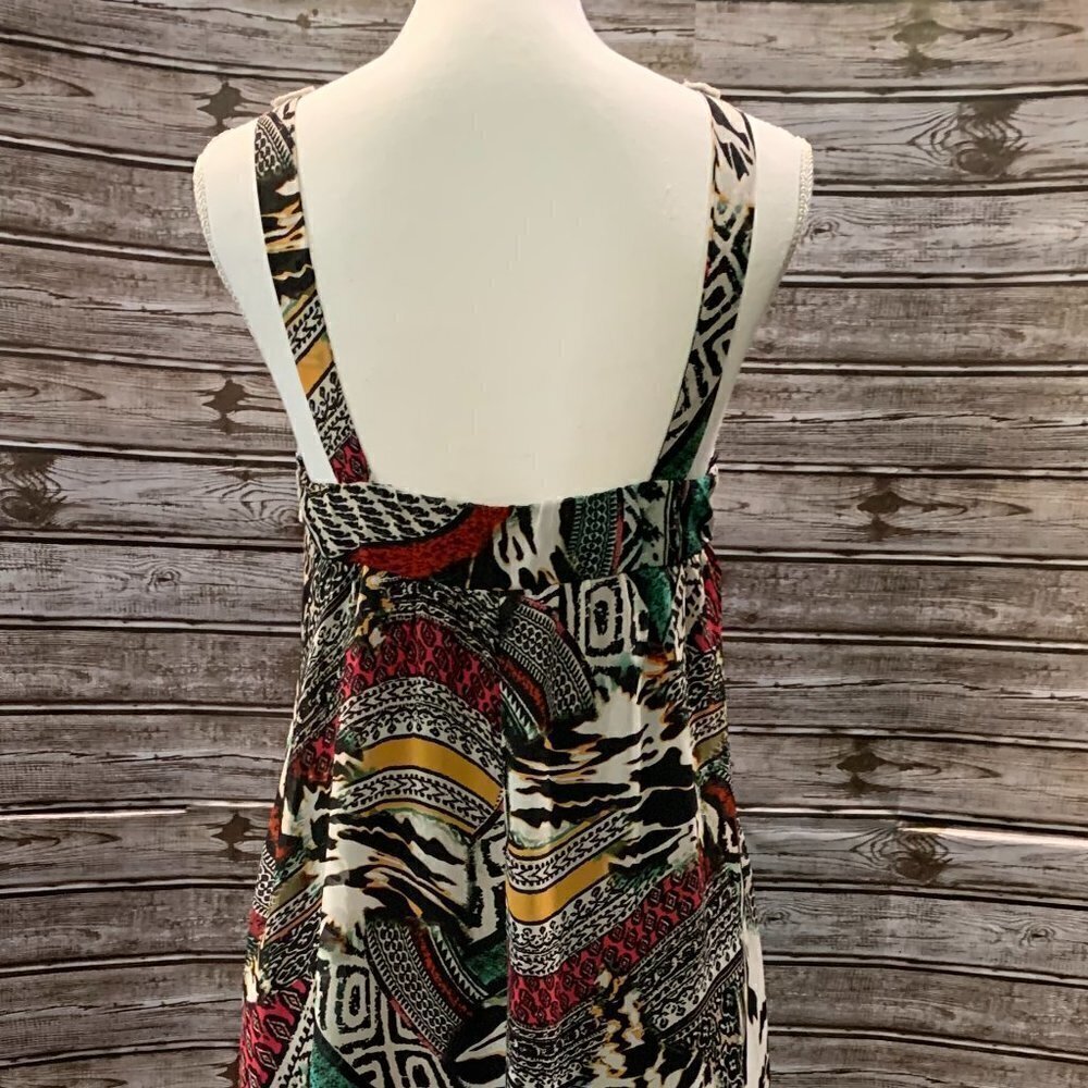 🔥🔥SALE🔥🔥City TRIANGLES Multi Color Flowy Dress - Picture 6 of 12